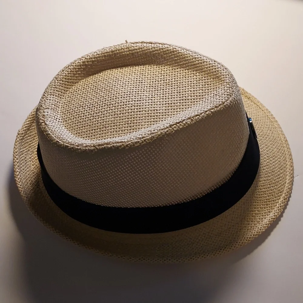Straw Fedora Beige Aspen Food and Wine Classic